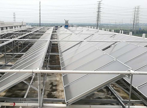 365钱包热能科技（杏坛）员工宿舍楼太阳能热水工程